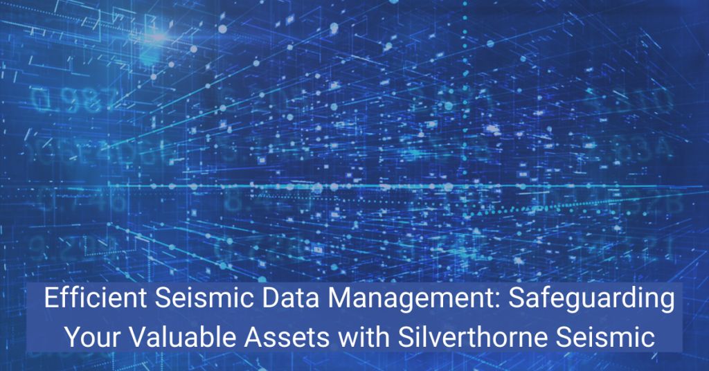 Seismic Data Management